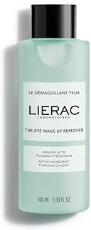 Lierac Struccante Waterproof Bifasico Occhi, Adatto ad occhi sensibili e ai portatori di lenti a contatto, Previene la perdita ciglia, Formato 100ml