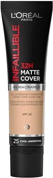 L'Oreal INFAILLIBLE 24H MATTE COVER 25 ROSE IVORY 30ML