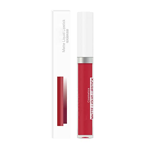 Generic Brillantezza non e idratante, set lucido di lunga durata, matita regalo femminile, rossetto impermeabile, rossetto a lunga durata da 2,5 ml e cosmetici (D, taglia unica)