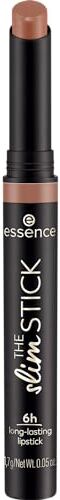 essence The Slim Stick n. 101 Rossetto, colore beige nude, lunga durata, nutriente, effetto immediato, colori intensi, opaco, vegano, senza profumo, senza alcool, senza parabeni, 1 confezione da 1,7