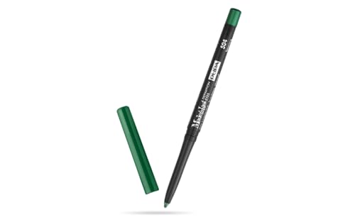 Pupa Matita Occhi Waterproof Made to Last Definition Eyes Pencil (Colore 504 Grass Green) Tenuta estrema, Stilo automatica, Mina detraibile, Temperino incluso Formato 0,35 g