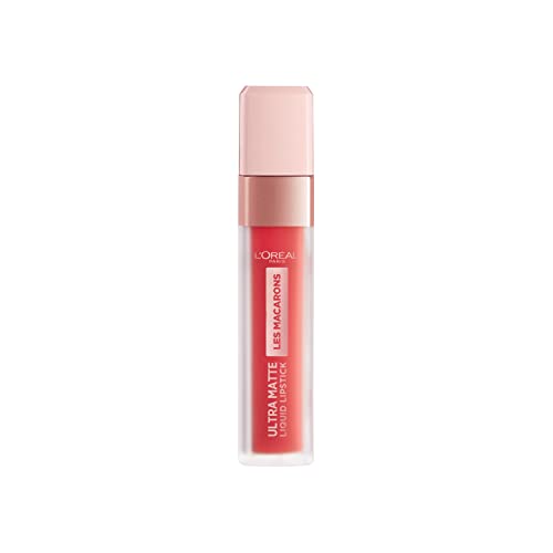 L'Oreal L'Oral Paris Les Macarons Langhoudende Matte Lipstick 824 Guava Gush Roze 6,7 ml