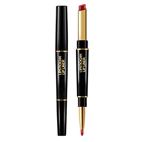 Generic Rossetto UpM388 con labbro 2 1 matita, impermeabile, di lunga durata, nude liner, rossetto, rossetto in velluto opaco, rossetto