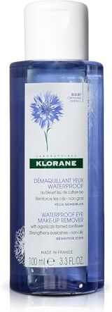 Klorane Struccante Occhi Waterproof al Fiordaliso, 100 ml