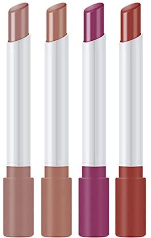 Generic Cambia il rossetto opaco per le donne, idratante, rossetto lungo, temperatura durevole, set regalo polarizzato, set di labbra in velluto, rossetti lucidi, 4 rossetti Mcf037