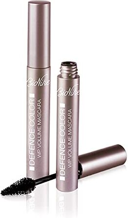 Bionike Defence Color Volume Mascara, Effetto Ciglia Finte, Dona Definizione e Volume per uno Sguardo Intenso, Nero, 8 ml