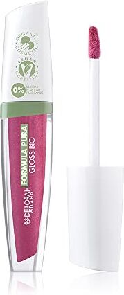 DEBORAH Gloss BIO Formula Pura Ultra Brillante e Nutriente, Colore n.4 Cherry, con 100% ingredienti di origine naturale