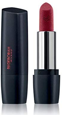 DEBORAH Milano Red Mat, Rossetto Effetto Matte con Collagene e Acido Ialuronico, 7 Pink Brick, Azione Nutriente ed Emolliente, Dona Labbra Intense e Volumizzate a Lunga Tenuta, 4.5 gr