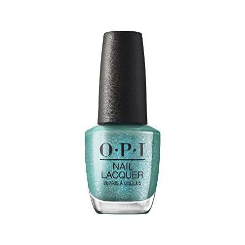 Wella OPI Nail Lacquer, Smalto per Unghie, Jewel Be Bold Collection, Tealing Festive, Blu Shimmer, 15ml