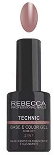 Rebecca Technic Base e Color Gel Semipermanente 10ml 2 in 1 Colore Cover Hemp