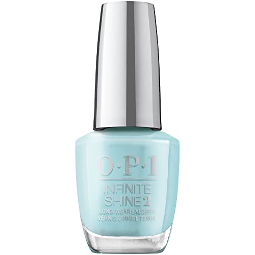 Wella OPI Infinite Shine, Smalto per Unghie a Lunga Durata, Me, myself and OPI Spring Collection, NFTease me, Azzurro Acceso, 15ml