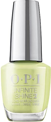 Wella OPI Infinite Shine, Smalto per Unghie a Lunga Durata, Me, myself and OPI Spring Collection, Clear Your Cash, Verde Chiaro Acceso, 15ml