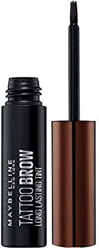 Maybelline New York Mascara per sopracciglie Tattoo Brow Peel-Off 03, marrone scuro, 4,6 g