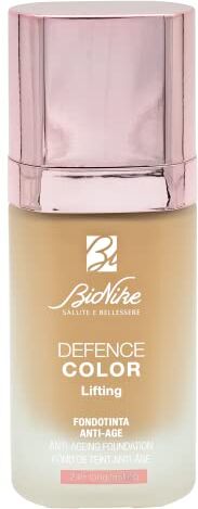 BioNike Defence Color Fondotinta Lifting Anti-age SPF 15 per Pelli Normali e Mature, Effetto Antiossidante e Levigante Fino a 24 Ore, Attenua le Rughe e Protegge dallo Stress Cutaneo, 30 ml