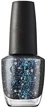 Wella OPI Nail Lacquer, Smalto per Unghie, Jewel Be Bold Collection, OPI’m a Gem, Nero Glitterato, 15ml