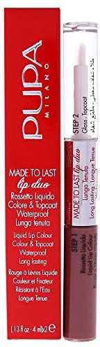 Pupa MADE TO LAST LIP DUO 010 Vintage Pink rossetto liquido/fluid lipstick