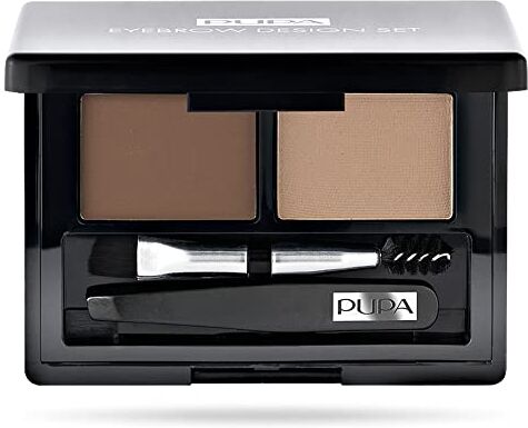 Pupa Eyebrown Design Set per Sopracciglia Tonalità 001 Blonde