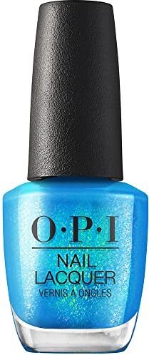 Wella OPI Nail Lacquer, Smalto per Unghie, "Power of Hue" Summer Collection, Feel Bluetiful, Turchese Shimmer, 15ml