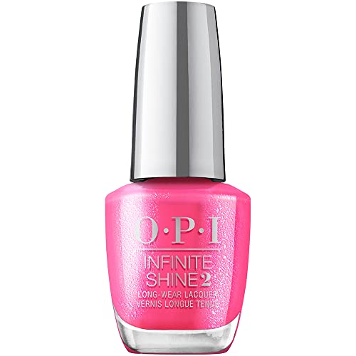 Wella OPI Infinite Shine, Smalto per Unghie a Lunga Durata, "Power Of Hue" Summer Collection, Exercise Your Brights, Fucsia Shimmer, 15ml