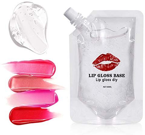 Calayu Lipgloss Basis, DIY Lipgloss Materiale idratante lucidalabbra base olio fatto a mano liquido rossetto