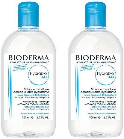 Bioderma Hydrabio H2O solution micellaire lot de 2 x 500ml