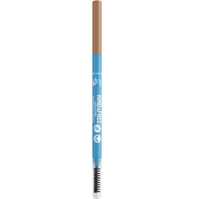 Rimmel London Kind & Free Matita Sopracciglia Brow Definer, Pigmenti naturali, Effetto naturale, Formula vegana 003 Warm Brown, 0.09g Rimmel London Kind & Free Matita Sopracciglia Brow Definer, Pigmenti naturali, Effetto naturale, Formula vegana 003 Warm Brown, 0.09g