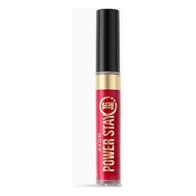 AVON Tinta Labbra Power Stay Resilient Red Lip Stain A Lunga Tenuta, Colore Intenso Per Una Durata Fino A 16 Ore Rossetto Lunga Durata E Confortevole Con Formula Leggera 6ml AVON Tinta Labbra Power Stay Resilient Red Lip Stain A Lunga Tenuta, Colore Intenso Per Una Durata Fino A 16 Ore Rossetto Lunga Durata E Confortevole Con Formula Leggera 6ml
