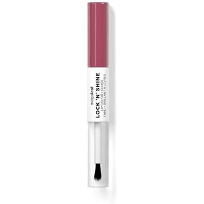 Wet n Wild Megalast Lock n' Shine, Dual-Ended Lip Color and Clear Gloss, Vitamin E and Jojoba Oil Enriched Formula, Pinky Promise Shade Wet n Wild Megalast Lock n' Shine, Dual-Ended Lip Color and Clear Gloss, Vitamin E and Jojoba Oil Enriched Formula, Pinky Promise Shade