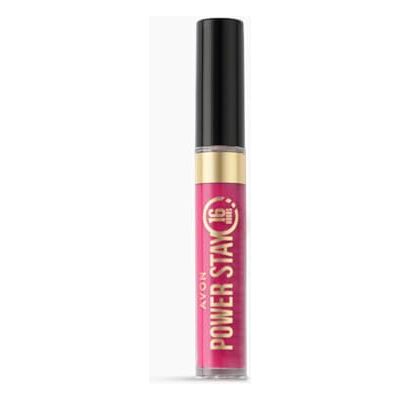 AVON Tinta Labbra Power Stay Fail Proof Fuchsia Lip Stain A Lunga Tenuta, Colore Intenso Per Una Durata Fino A 16 Ore Rossetto Lunga Durata E Confortevole Con Formula Leggera 6ml AVON Tinta Labbra Power Stay Fail Proof Fuchsia Lip Stain A Lunga Tenuta, Colore Intenso Per Una Durata Fino A 16 Ore Rossetto Lunga Durata E Confortevole Con Formula Leggera 6ml