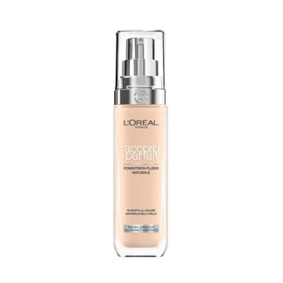 L'Oreal Paris L'Oréal Paris Fondotinta Liquido, Idratazione 24H, Per Tutti Tipi di Pelle, Formula con Acido Ialuronico, , 30 ml, Sottotono Rosa, Packaging May Vary L'Oreal Paris L'Oréal Paris Fondotinta Liquido, Idratazione 24H, Per Tutti Tipi di Pelle, Formula con Acido Ialuronico, , 30 ml, Sottotono Rosa, Packaging May Vary