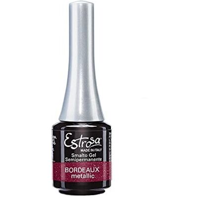 Estrosa SMALTO GEL SEMIPERMANENTE BORDEAUX METALLIC 7495 7 ML Estrosa SMALTO GEL SEMIPERMANENTE BORDEAUX METALLIC 7495 7 ML