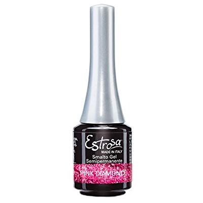 Estrosa Smalto Gel Semipermanente Glitter Pink Diamond Chrome Estrosa Smalto Gel Semipermanente Glitter Pink Diamond Chrome