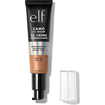 e.l.f. Camo CC Cream Fondotinta correttore con coprenza totale e SPF 30 Medium 375 N 30 g (1,05 oz) e.l.f. Camo CC Cream Fondotinta correttore con coprenza totale e SPF 30 Medium 375 N 30 g (1,05 oz)