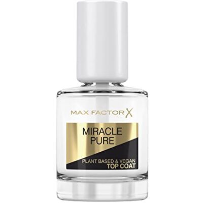 Max Factor Miracle Pure Top coat vegano, 12 ml Max Factor Miracle Pure Top coat vegano, 12 ml
