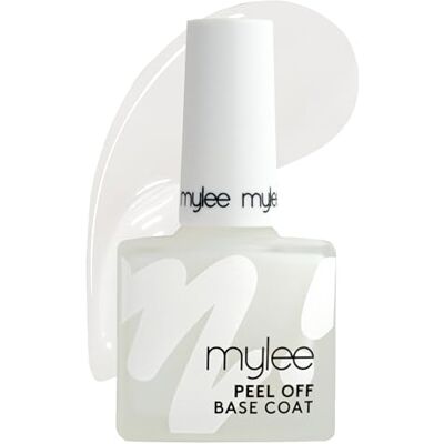 MYLEE Peel Off Base Coat 10 ml – Facile rimozione senza acetone, asciugatura rapida, vegano e senza esperimenti sugli animali, ideale per glitter, gel e nail art, protegge le unghie naturali, formula MYLEE Peel Off Base Coat 10 ml – Facile rimozione senza acetone, asciugatura rapida, vegano e senza esperimenti sugli animali, ideale per glitter, gel e nail art, protegge le unghie naturali, formula