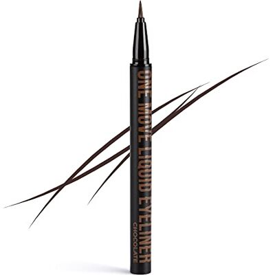 Inglot One Move Eyeliner Pennarello Punta Flessibile e Fine Tenuta Lunga Durata e Resistente all’Acqua Finish Opaco Morbido e Satinato Applicazione Facile e Precisa 0,55 ml : 02 Inglot One Move Eyeliner Pennarello Punta Flessibile e Fine Tenuta Lunga Durata e Resistente all’Acqua Finish Opaco Morbido e Satinato Applicazione Facile e Precisa 0,55 ml : 02
