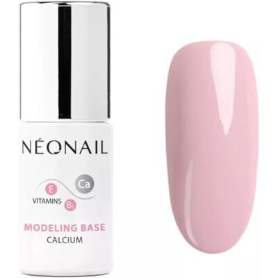 NÉONAIL Smalto Semipermanente Unghie 7,2 ml Base Coat Modeling Base Calcium Neutral Pink Smalti Semipermanenti per Unghie Gel Unghie Base Smalto Gel UV LED NÉONAIL Smalto Semipermanente Unghie 7,2 ml Base Coat Modeling Base Calcium Neutral Pink Smalti Semipermanenti per Unghie Gel Unghie Base Smalto Gel UV LED
