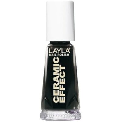 LAYLA Ceramica Effetto Unghie Smalto, No. 31 Assoluto Nero LAYLA Ceramica Effetto Unghie Smalto, No. 31 Assoluto Nero
