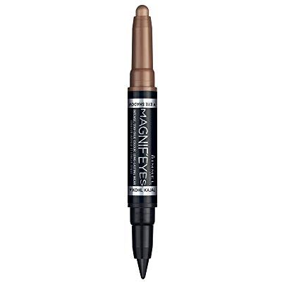 Rimmel London Ombretto e Kajal 2 in 1 MagnifEyes, Ombretto Stick Cremoso + Kohl Kajal a Lunga Durata, 006 Bold as Gold, 14.5 g Rimmel London Ombretto e Kajal 2 in 1 MagnifEyes, Ombretto Stick Cremoso + Kohl Kajal a Lunga Durata, 006 Bold as Gold, 14.5 g