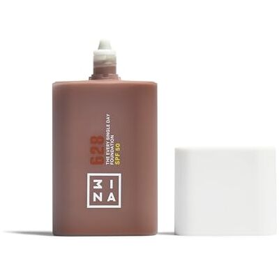 3ina MAKEUP The Every Single Day Foundation SPF 50 628 Fondotinta Molto scura con sottotoni caldi da SPF 50 e Niacinamide al 2% Copertura modulabile Vegan Cruelty Free 3ina MAKEUP The Every Single Day Foundation SPF 50 628 Fondotinta Molto scura con sottotoni caldi da SPF 50 e Niacinamide al 2% Copertura modulabile Vegan Cruelty Free