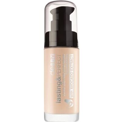 Debby Lasting&Perfect Long Lasting Hydrating Foundation, Colore 02 Rose, 1 pezzo Debby Lasting&Perfect Long Lasting Hydrating Foundation, Colore 02 Rose, 1 pezzo