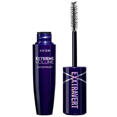 AVON Mascara Waterproof Exxtravert Extreme Volume Brown Black Mascara Volumizzante E Allungante, Fino Al Doppio Del Volume Mascara Resistente All'acqua Per Occhi Definiti 9,5 ml AVON Mascara Waterproof Exxtravert Extreme Volume Brown Black Mascara Volumizzante E Allungante, Fino Al Doppio Del Volume Mascara Resistente All'acqua Per Occhi Definiti 9,5 ml