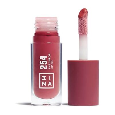 3ina MAKEUP The Color Lip Oil 254 Rosa vintage Balsamo Labbra con Acido Ialuronico Lucidalabbra 24H Idratazione Lip Gloss Volumizzanti Lip Balm Finitura Lucida Vegan Cruelty Free 3ina MAKEUP The Color Lip Oil 254 Rosa vintage Balsamo Labbra con Acido Ialuronico Lucidalabbra 24H Idratazione Lip Gloss Volumizzanti Lip Balm Finitura Lucida Vegan Cruelty Free
