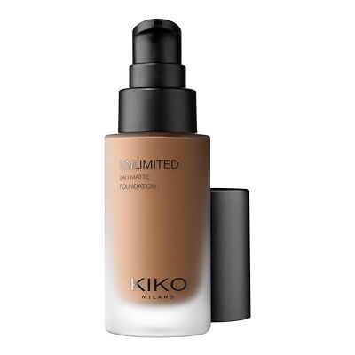 Kiko Milano Unlimited 24H Matte Foundation 9 NG, Fondotinta Fluido Mat A Lunga Tenuta Fino A 24 Ore Kiko Milano Unlimited 24H Matte Foundation 9 NG, Fondotinta Fluido Mat A Lunga Tenuta Fino A 24 Ore