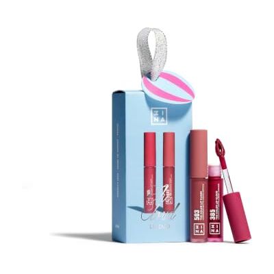 3ina The Cloud Lip Duo 2 Mini Rossetti Liquidi The Color Lip Cloud Rossetti con Finish Opaco Vellutato Lunga Durata Formato da Viaggio Formula Leggera Vegan Cruelty Free 3ina The Cloud Lip Duo 2 Mini Rossetti Liquidi The Color Lip Cloud Rossetti con Finish Opaco Vellutato Lunga Durata Formato da Viaggio Formula Leggera Vegan Cruelty Free