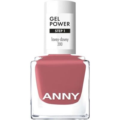 ANNY Gel Power Nail Polish Smalto gel colorato senza lampada UV brillante e resistente fino a 12 giorni, colore rosso rosa caldo 8 ml ANNY Gel Power Nail Polish Smalto gel colorato senza lampada UV brillante e resistente fino a 12 giorni, colore rosso rosa caldo 8 ml
