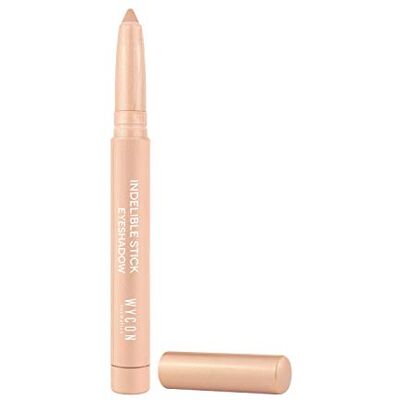 WYCON cosmetics INDELIBLE STICK EYESHADOW Ombretto Stylo Waterproof, Ombretto occhi finish matt o satinato, lunga durata, Eyeliner cremoso in stick 100 light gold stardust WYCON cosmetics INDELIBLE STICK EYESHADOW Ombretto Stylo Waterproof, Ombretto occhi finish matt o satinato, lunga durata, Eyeliner cremoso in stick 100 light gold stardust
