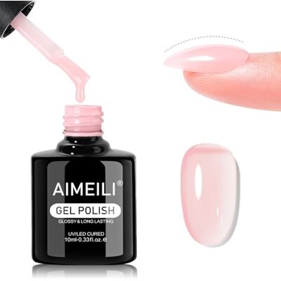 AIMEILI Gel Nail Polish Smalto Semipermanente Unghie Rosa 10ml 002 AIMEILI Gel Nail Polish Smalto Semipermanente Unghie Rosa 10ml 002