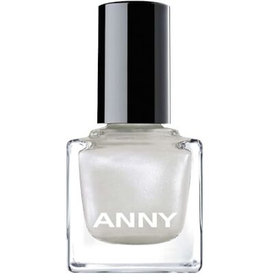 ANNY Nail Polish – Smalto colorato di alta qualità con lucentezza a lunga durata, resistente alle schegge e ad asciugatura rapida, colore: Dresscode Relaxed – Bianco perla brillante – 15 ml ANNY Nail Polish – Smalto colorato di alta qualità con lucentezza a lunga durata, resistente alle schegge e ad asciugatura rapida, colore: Dresscode Relaxed – Bianco perla brillante – 15 ml