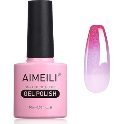 AIMEILI 10ML Smalto Semipermanente Camaleonte Nail Polish Smalto Semipermente Gel Polish UV LED Smalti Colorati Gel per Manicure Soak Off 002 AIMEILI 10ML Smalto Semipermanente Camaleonte Nail Polish Smalto Semipermente Gel Polish UV LED Smalti Colorati Gel per Manicure Soak Off 002